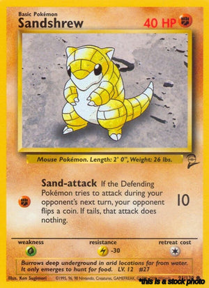 091/130 Sandshrew Common Normal