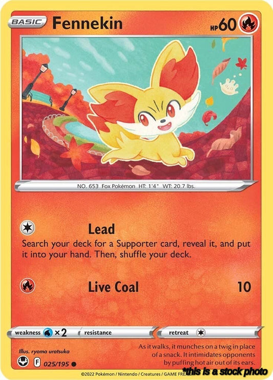 025/195 Fennekin Common Normal
