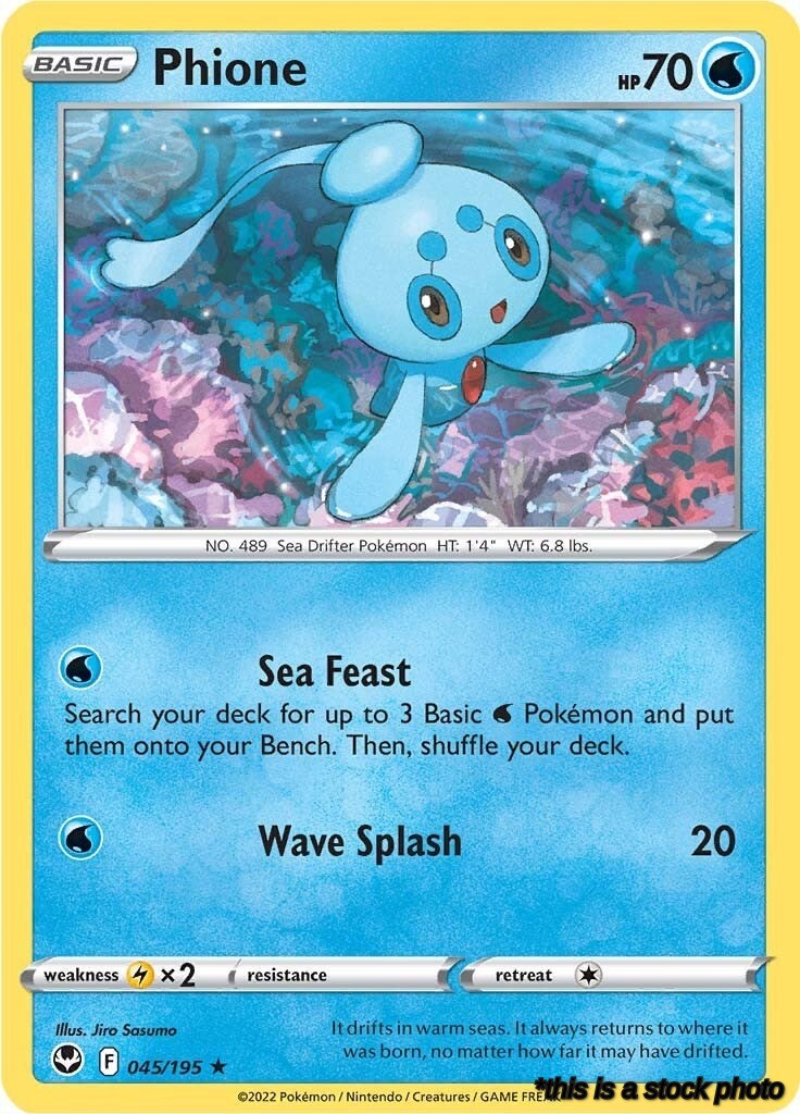 045/195 Phione Rare Reverse Holofoil