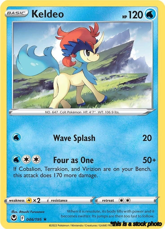 Normal Keldeo [046/195 Lightly Played ]