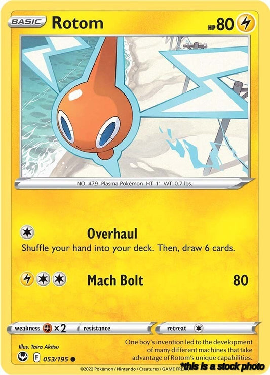 Common Rotom [053/195 Moderately Played ]