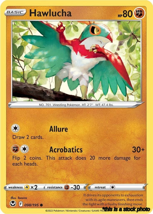 098/195 Hawlucha Common Normal