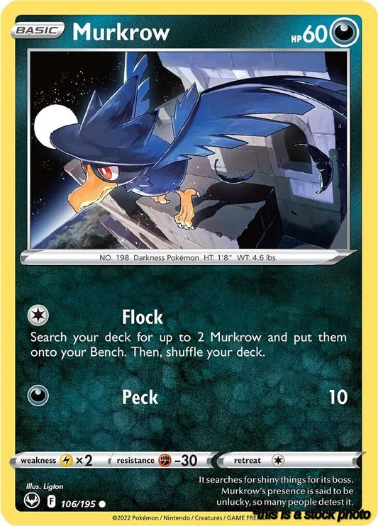 Common Murkrow [106/195 Near Mint ]