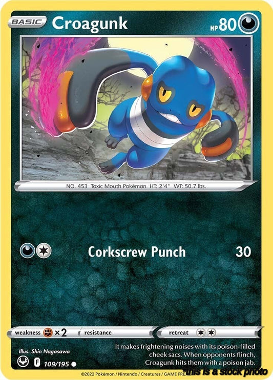 109/195 Croagunk Common Normal
