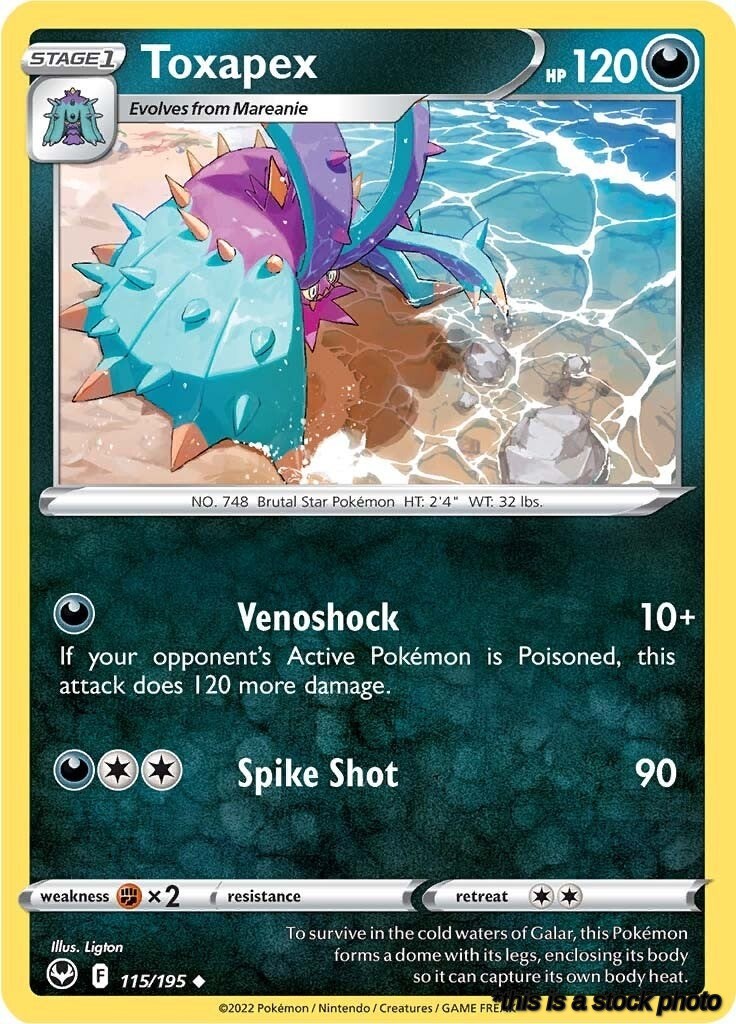 115/195 Toxapex Uncommon Normal