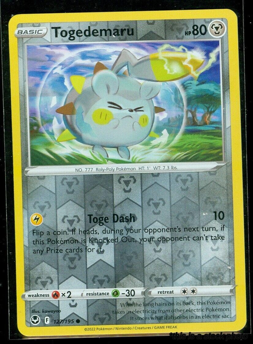 127/195 Togedemaru Common Reverse Holofoil