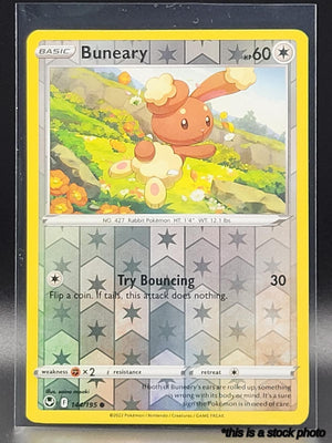144/195 Buneary Common Reverse Holofoil