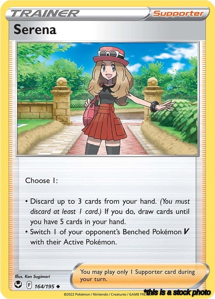 Normal Serena [164/195 Moderately Played ]