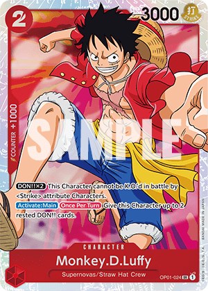Monkey.D.Luffy (024) [OP01-024] Romance Dawn