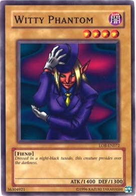 Unlimited Witty Phantom [LOB-EN072 Near Mint] Common / Short Print