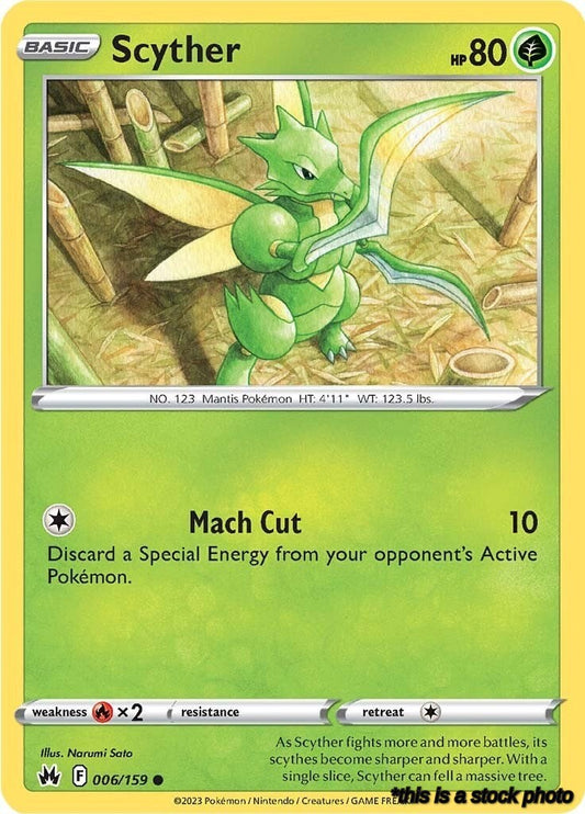 Common Scyther [006/159 Lightly Played ]