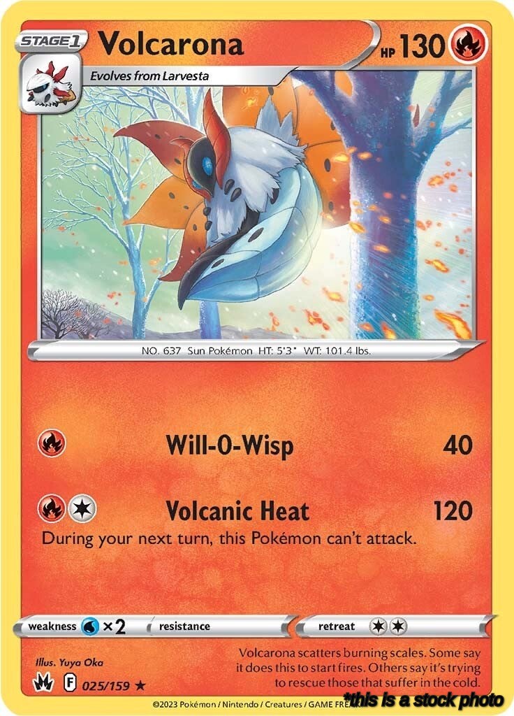 025/159 Volcarona Rare Normal