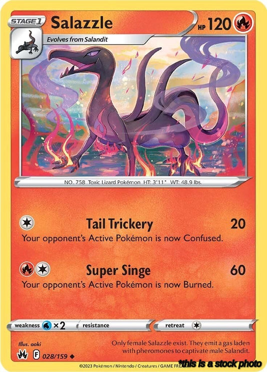 Uncommon Salazzle [028/159 Near Mint ]