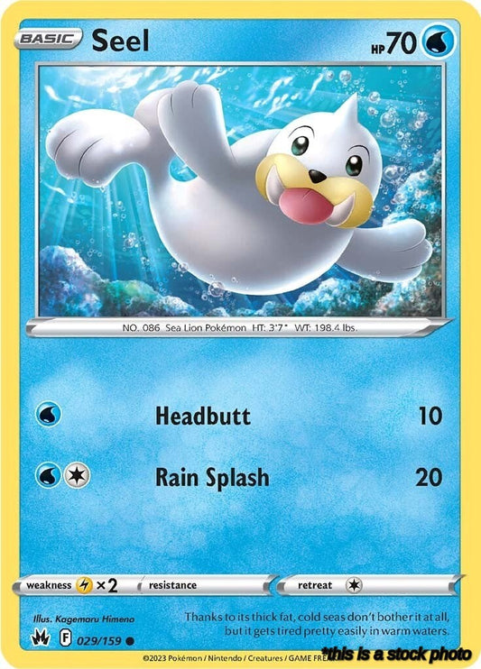 Common Seel [029/159 Near Mint ]