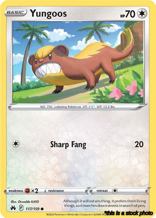 Common Yungoos [117/159 Near Mint ]