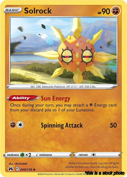 Uncommon Solrock [069/159 Near Mint ]