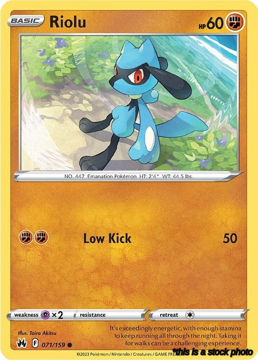 Common Riolu [071/159 Lightly Played ]