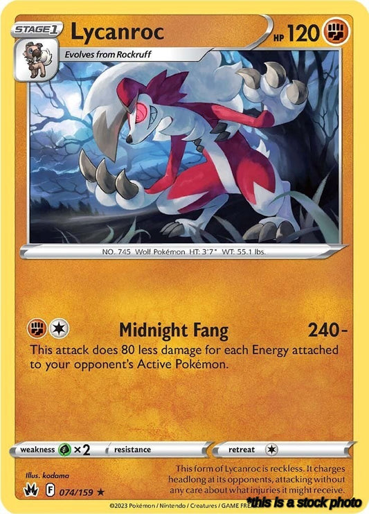 Normal Lycanroc [074/159 Lightly Played ]