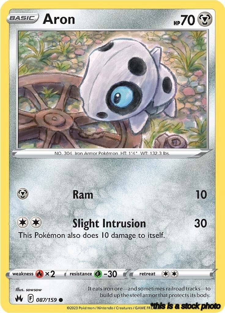 Common Aron [087/159 Lightly Played ]