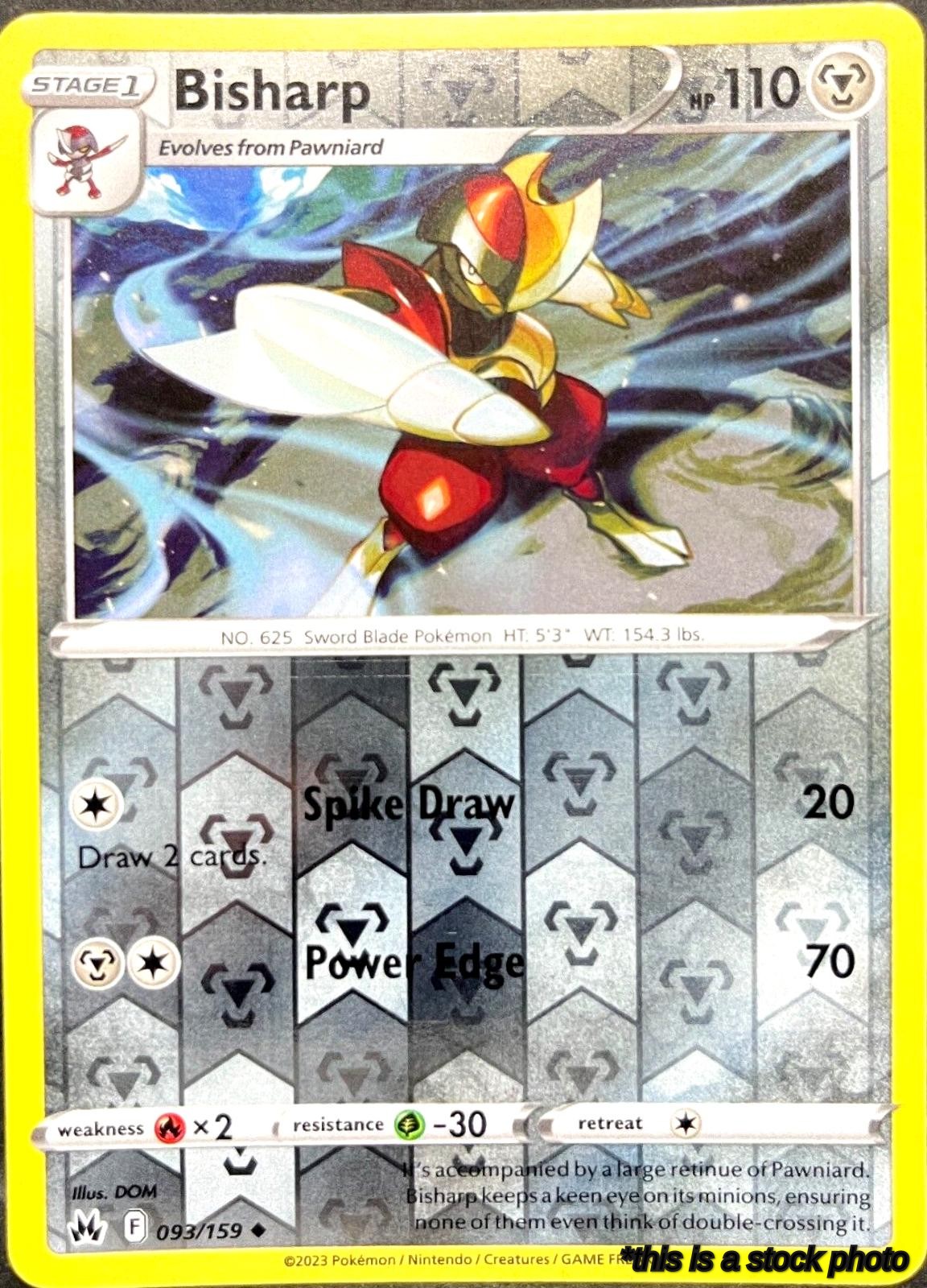 093/159 Bisharp Uncommon Reverse Holofoil