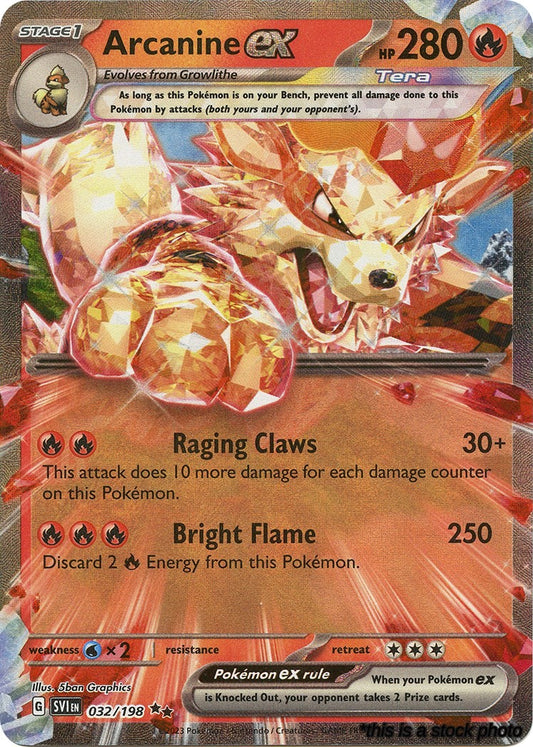 Arcanine ex - 032/198