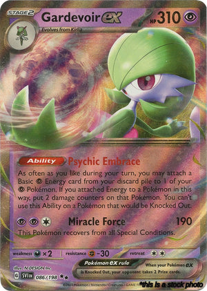 086/198 Gardevoir ex Double Rare Holofoil