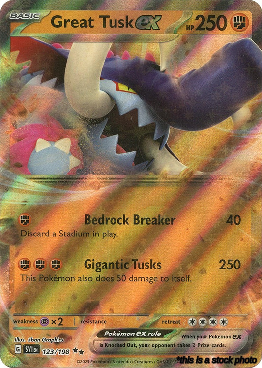 Great Tusk ex - 123/198