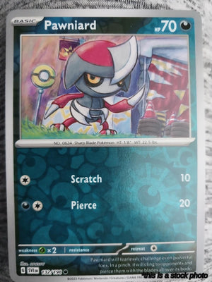 132/198 Pawniard Common Reverse Holofoil