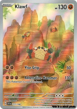 217/SVI Klawf Illustration Rare Holofoil