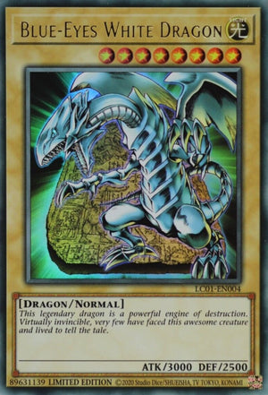 Limited Blue-Eyes White Dragon (25th Anniversary Edition) [LC01-EN004 Near Mint] Ultra Rare
