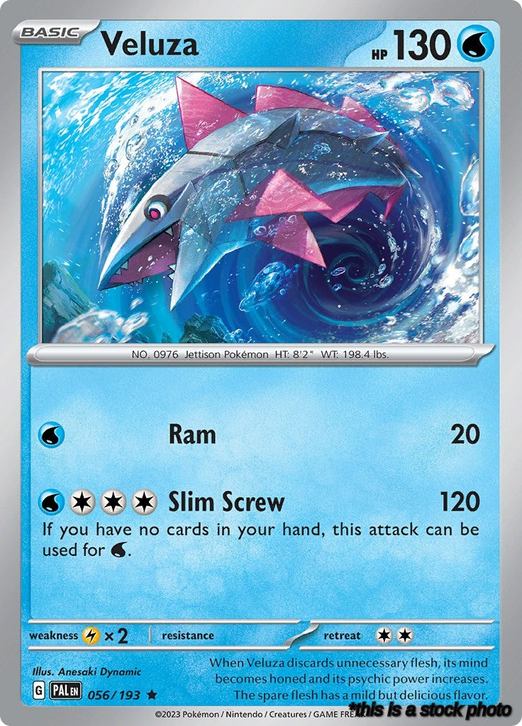 056/193 Veluza Rare Holofoil