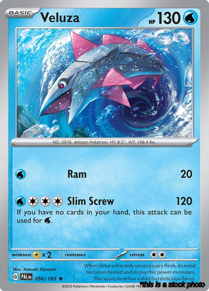 056/193 Veluza Rare Holofoil