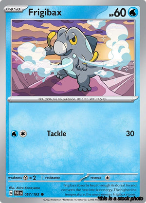 Reverse Holofoil Frigibax - 057/193 [057/193 Near Mint ]