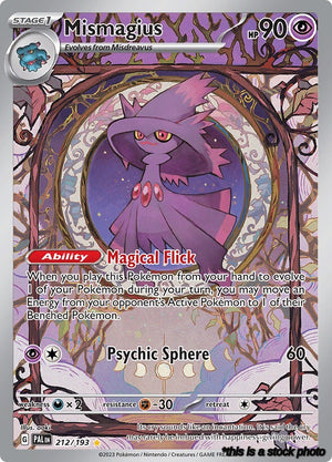 212/193 Mismagius Illustration Rare Holofoil
