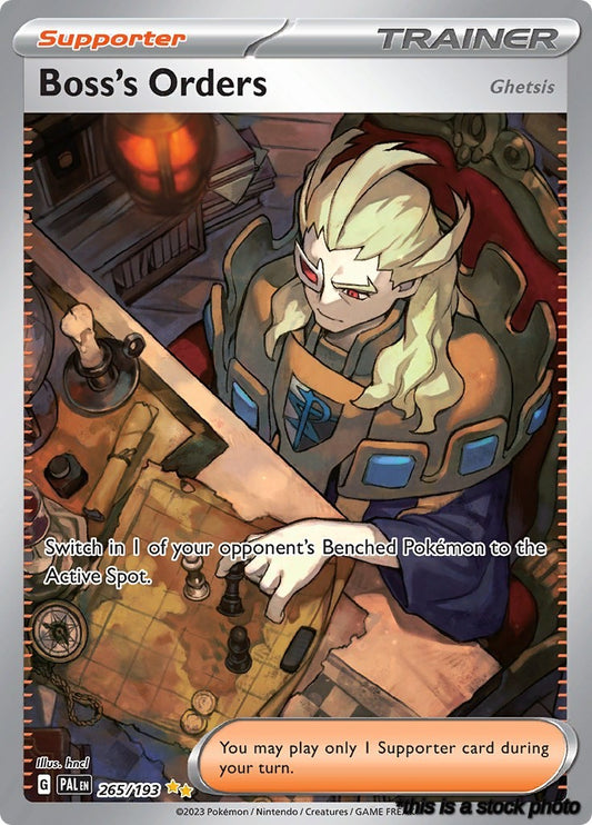 Boss's Orders - 265/193