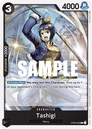 Tashigi (Tournament Pack Vol. 4) [ST06-006] One Piece Promotion Cards