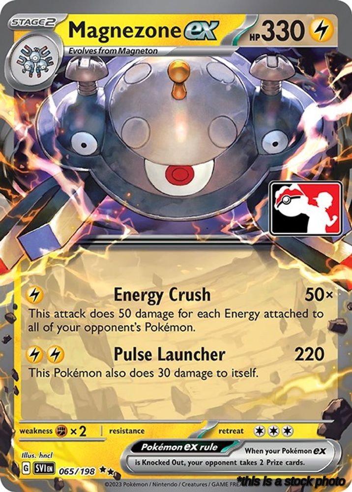 065/198 Magnezone ex Double Rare Holofoil