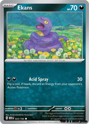 023/MEW Ekans Common Normal