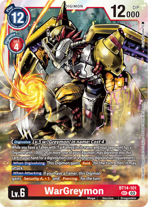 WarGreymon [BT-14 - BT14-101 SEC]