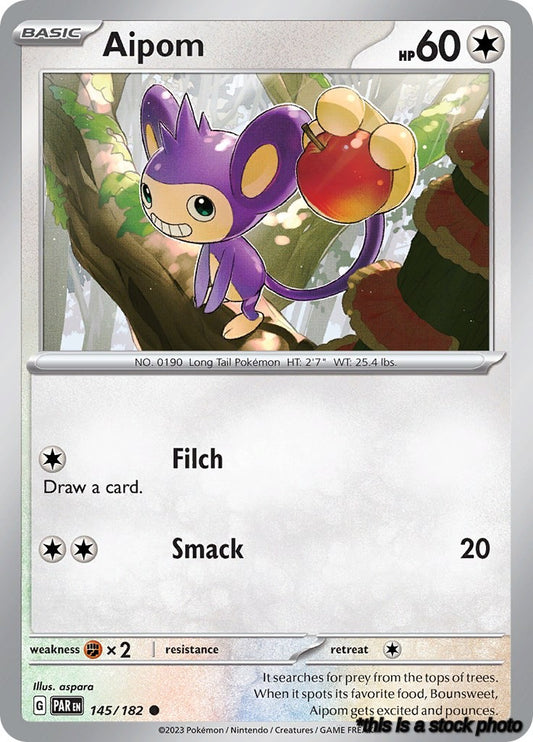 Normal Aipom - 145/182 [145/182 Near Mint ]