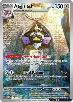 210/182 Aegislash Illustration Rare Holofoil