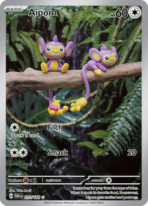Illustration Rare Aipom - 211/182 [211/182 Near Mint ]