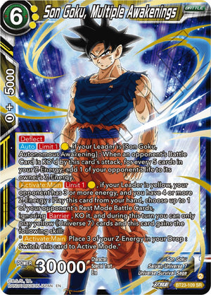 BT23-109 Son Goku, Multiple Awakenings