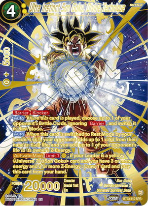 BT23-110 Ultra Instinct Son Goku, Divine Technique (SPR)