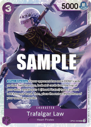 OP05-069 Trafalgar Law (069) Super Rare