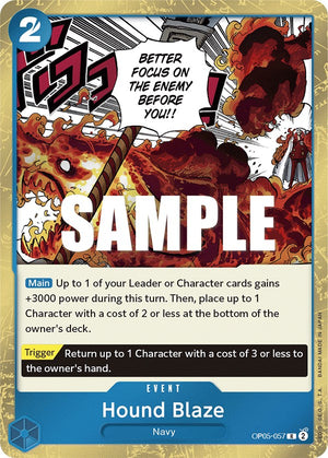 OP05-057 Hound Blaze Rare