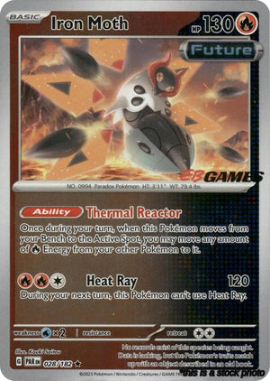 028/182 Iron Moth (EB Games Promo) Promo Holofoil