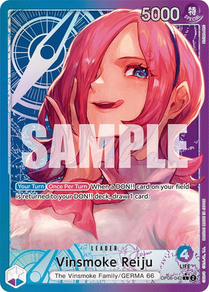 OP06-042 Vinsmoke Reiju (042) (Alternate Art) Leader