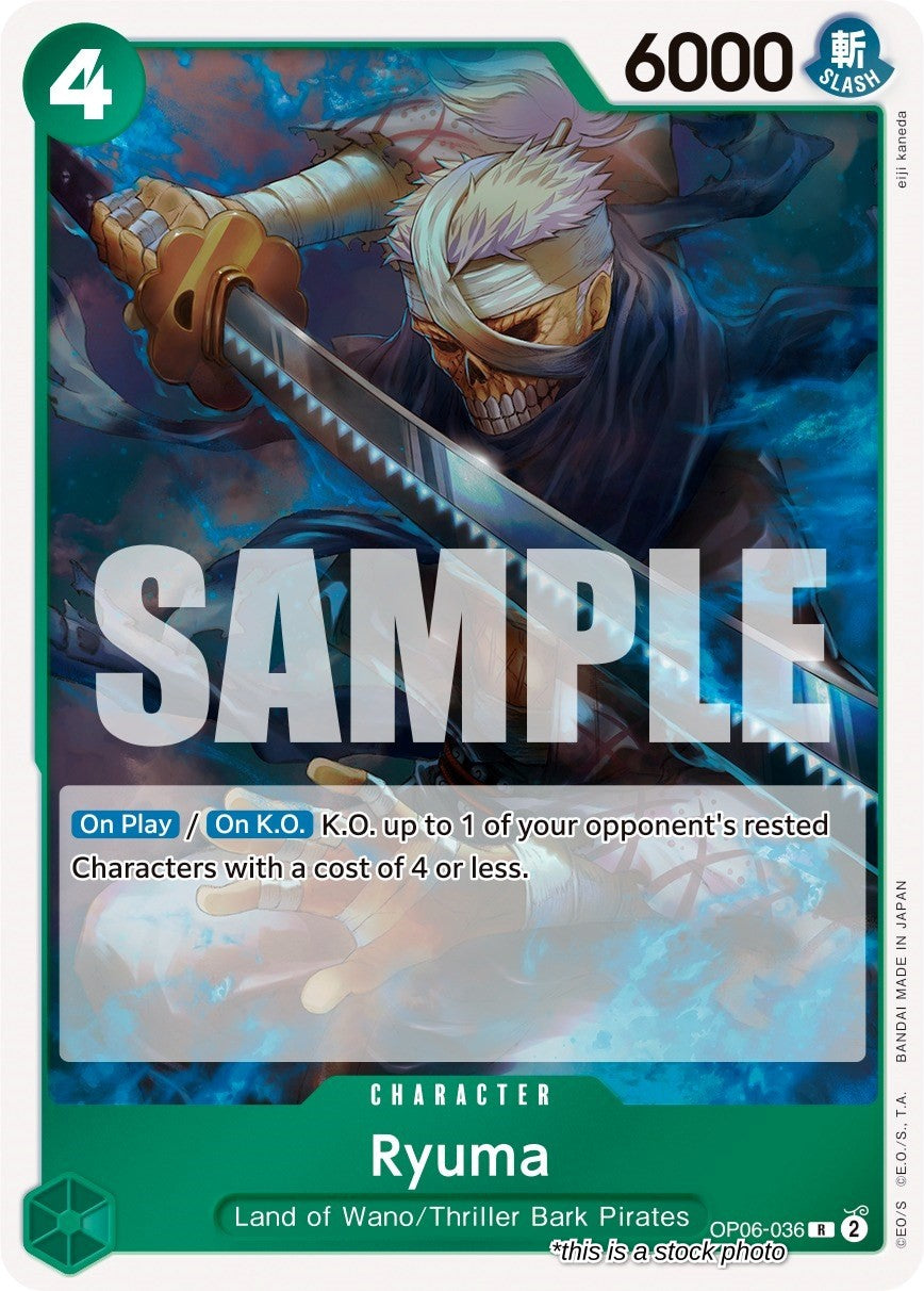 OP06-036 Ryuma Rare