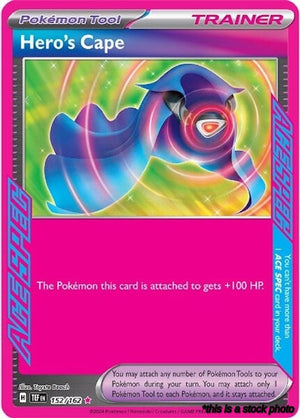 152/162 Hero's Cape ACE SPEC Rare Holofoil